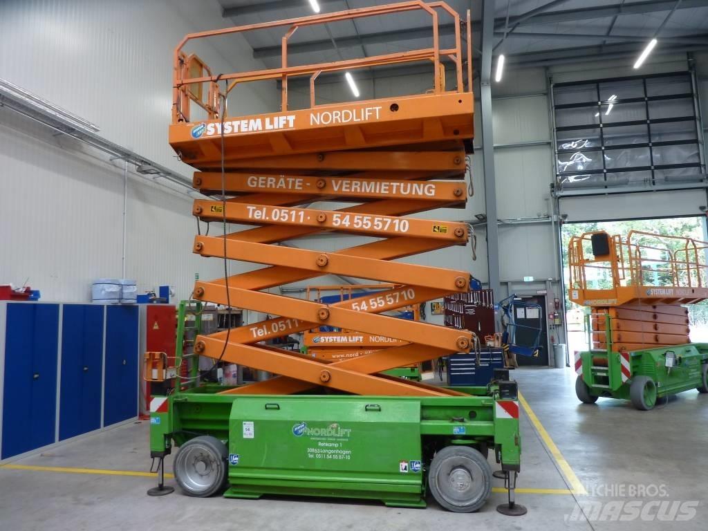 HAB S 175 12 E2WD Podnośniki nożycowe