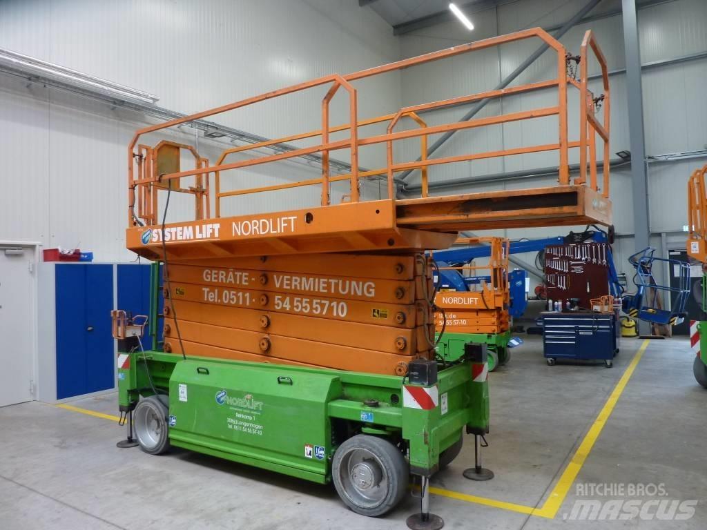 HAB S 175 12 E2WD Podnośniki nożycowe