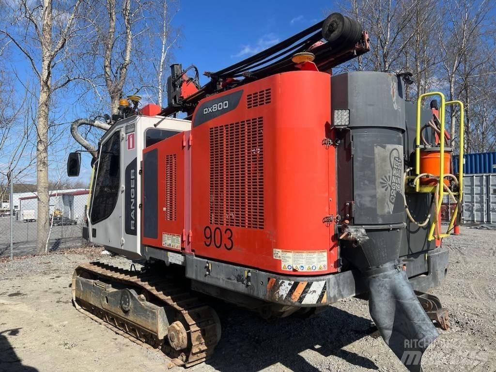 Sandvik DX800 Wiertnice do nawierzchni