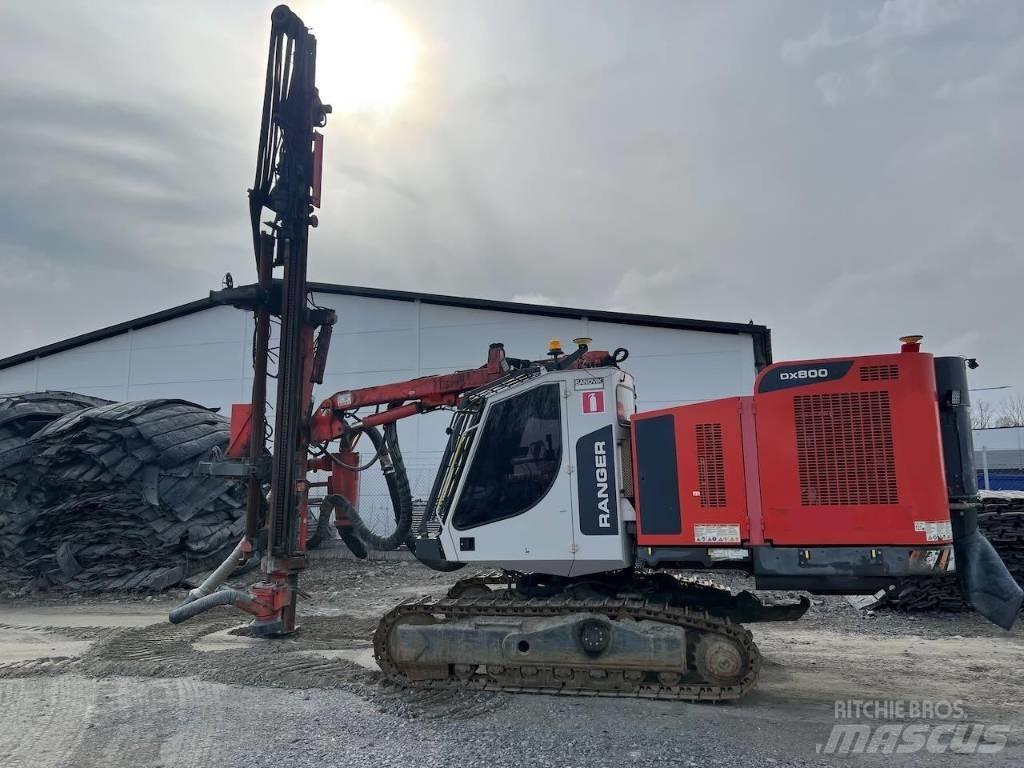 Sandvik DX800 Wiertnice do nawierzchni