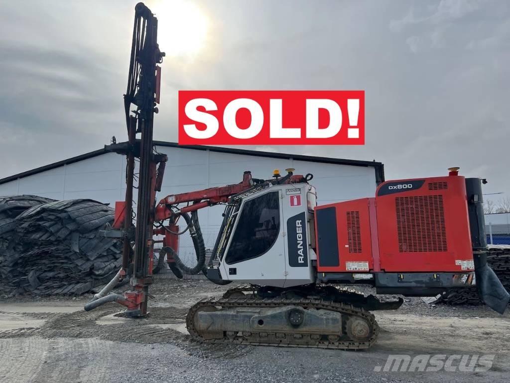 Sandvik DX800 Wiertnice do nawierzchni