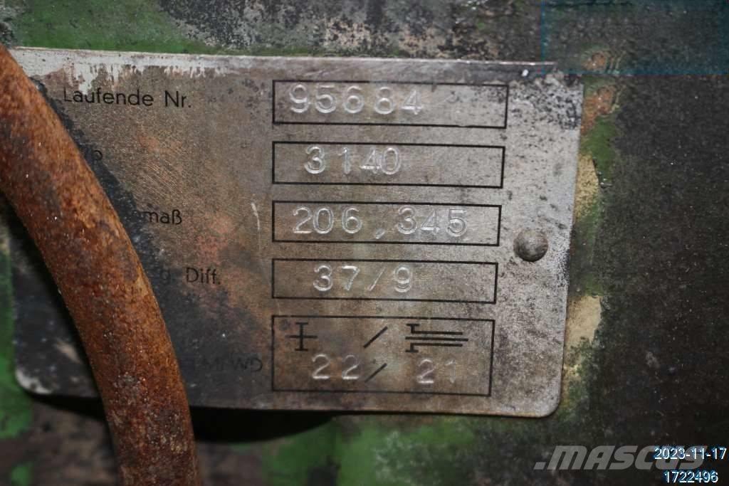 John Deere 3140 Przekładnie