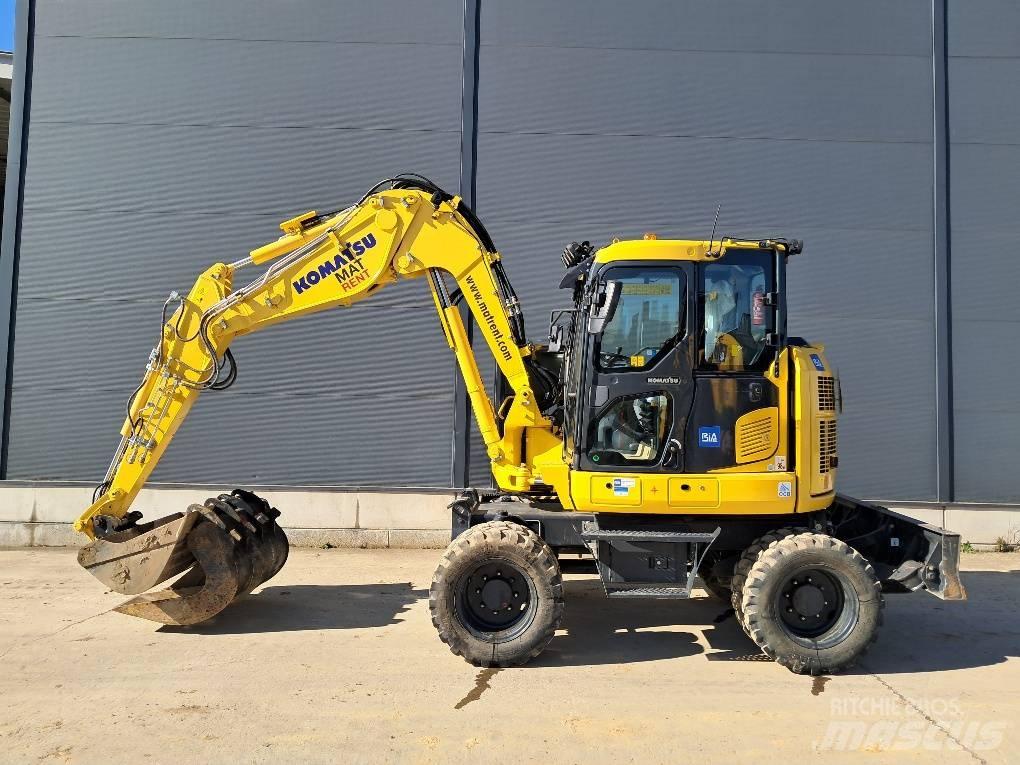 Komatsu PW98MR-11E0 Koparki kołowe