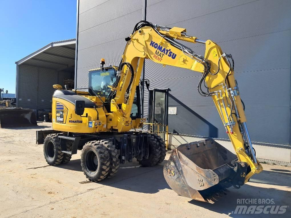 Komatsu PW98MR-11E0 Koparki kołowe
