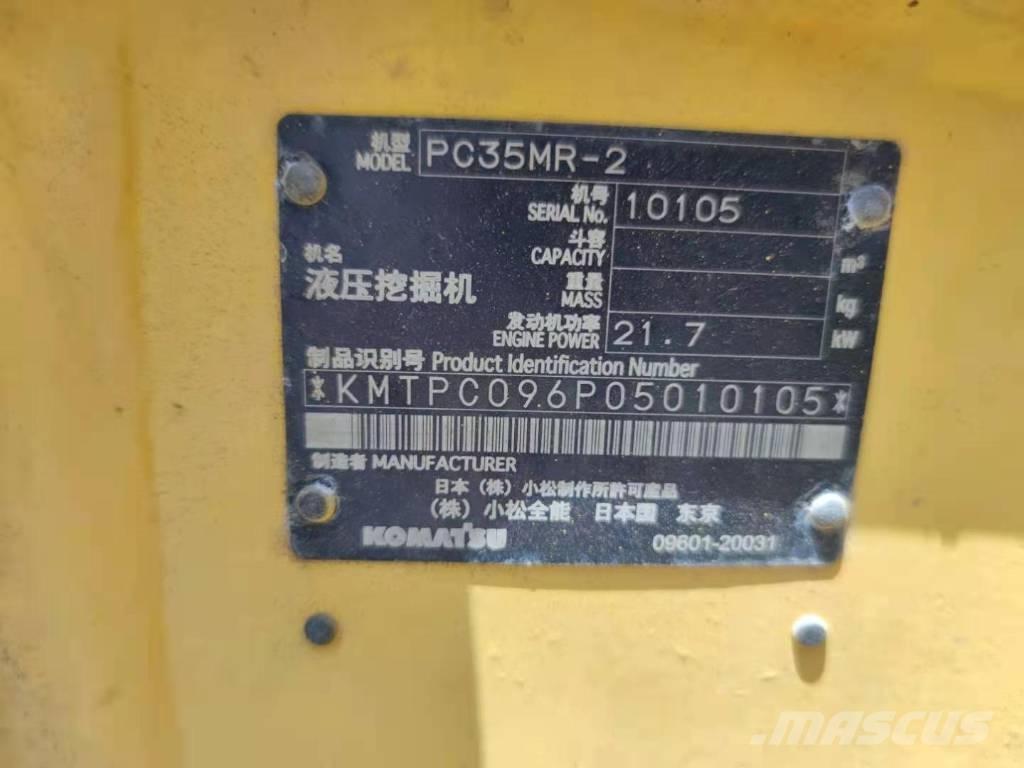 Komatsu PC 35 MR Minikoparki