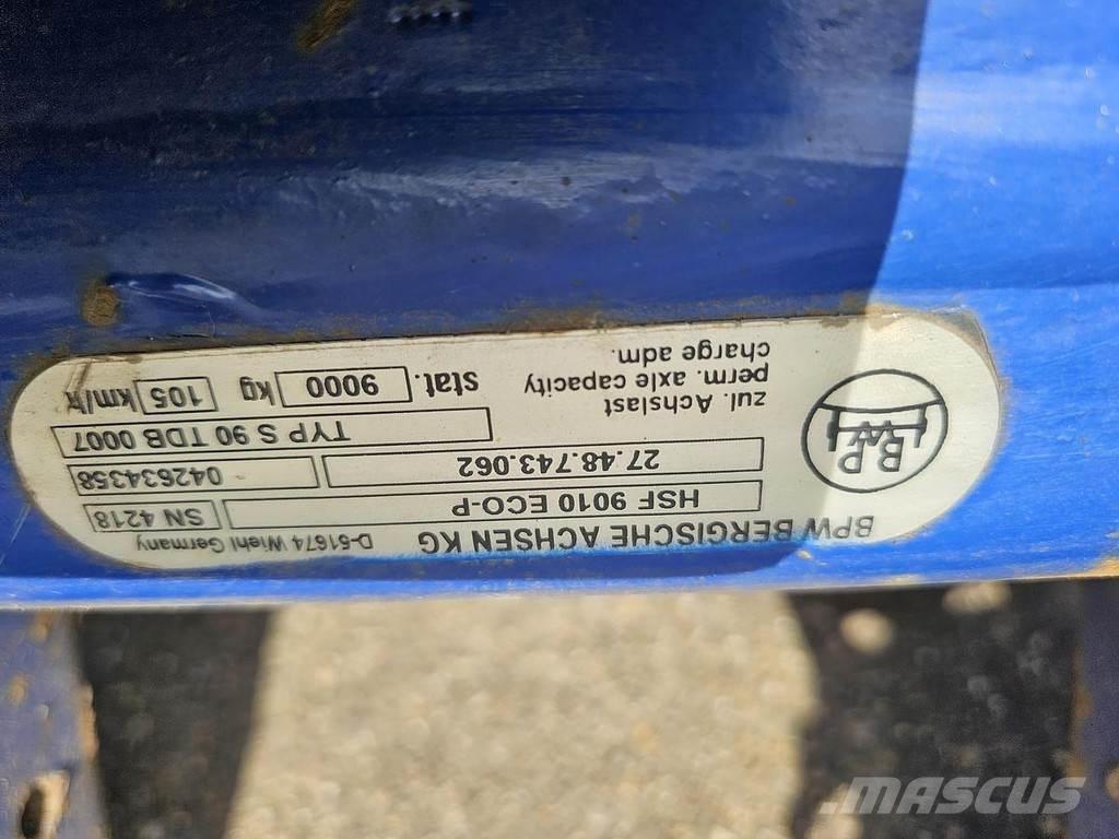 BPW HSF 9010 ECO-P Mosty, wały i osie