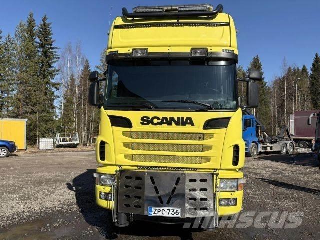 Scania R164G 8*4 Żurawie samochodowe