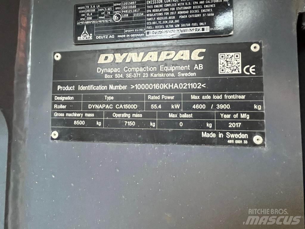 Dynapac CA 1500 D Walce jednobębnowe