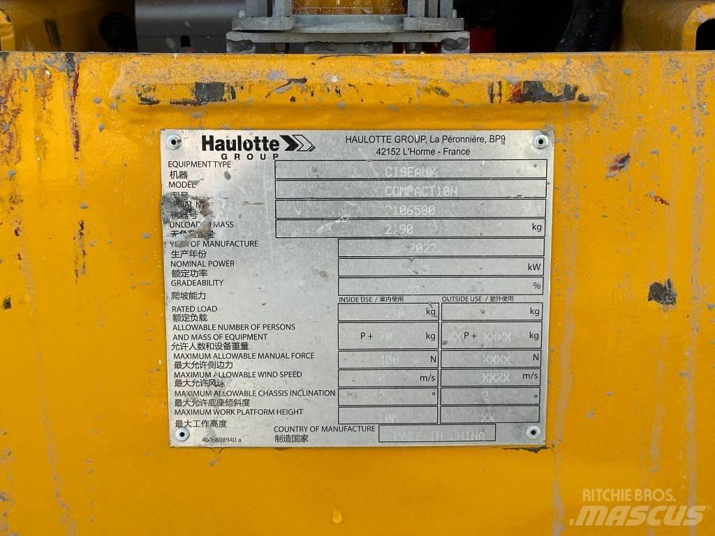 Haulotte COMPACT 10N Podnośniki nożycowe