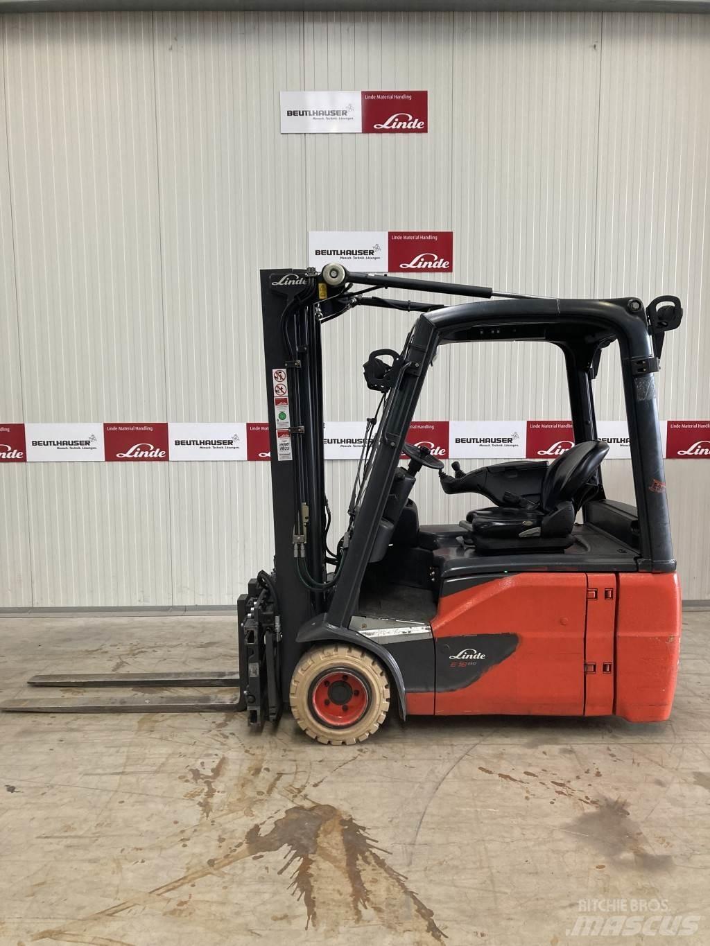 Linde E18 Wózki elektryczne
