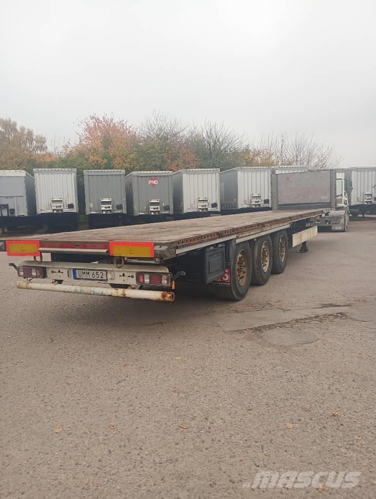 Krone FLAKTRAILER Platformy / Naczepy z otwieranymi burtami