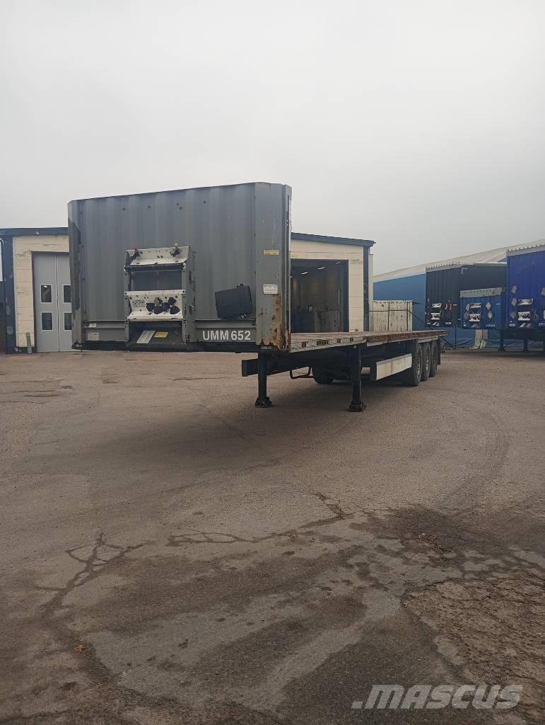 Krone FLAKTRAILER Platformy / Naczepy z otwieranymi burtami