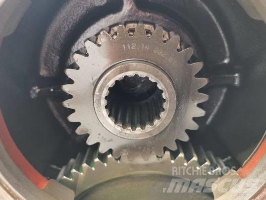 Komatsu WA 90 axle Mosty, wały i osie