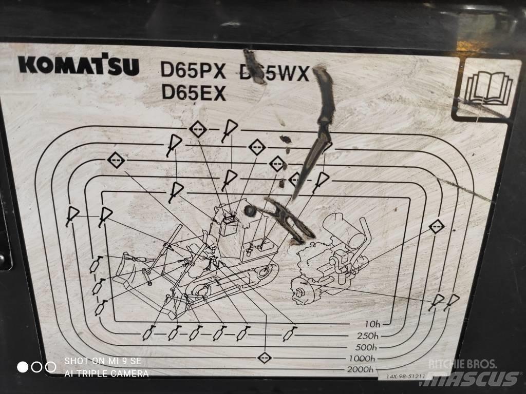 Komatsu D65PX-16 Spycharki gąsienicowe