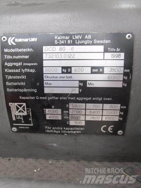 Kalmar DCD 80-6 Wózki Diesla