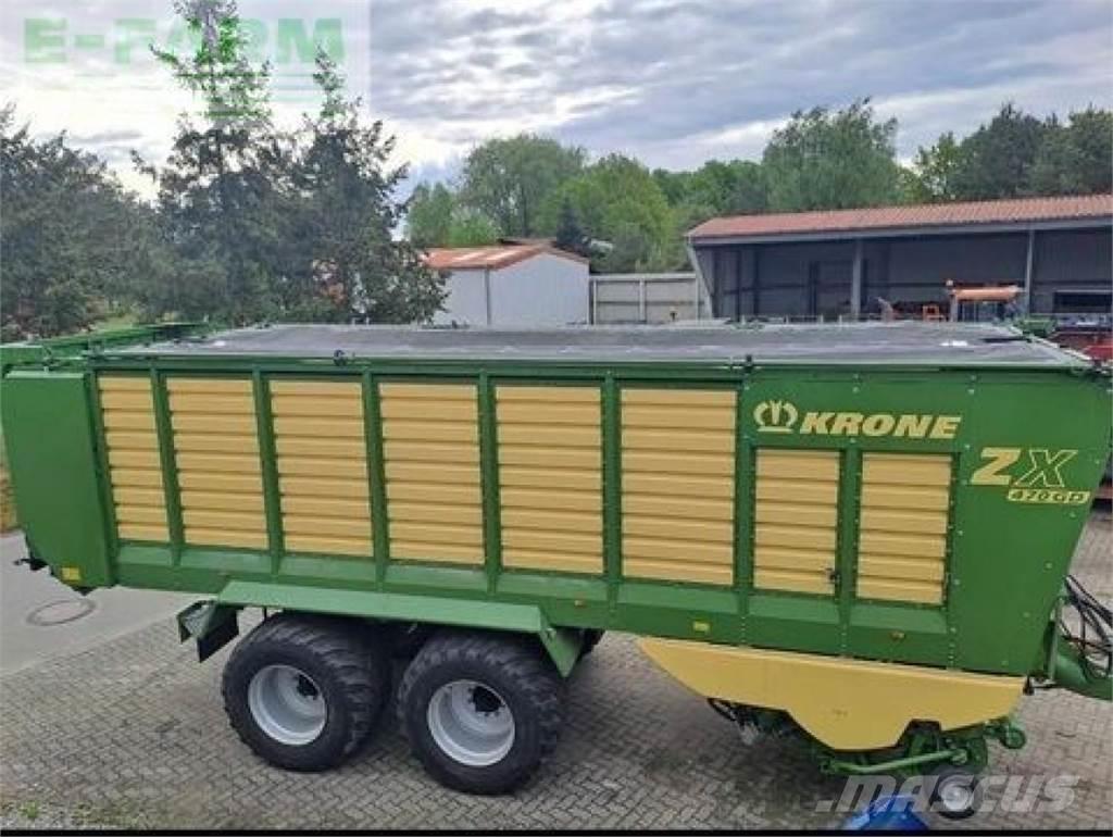 Krone zx 470 gd Przyczepy zbożowe