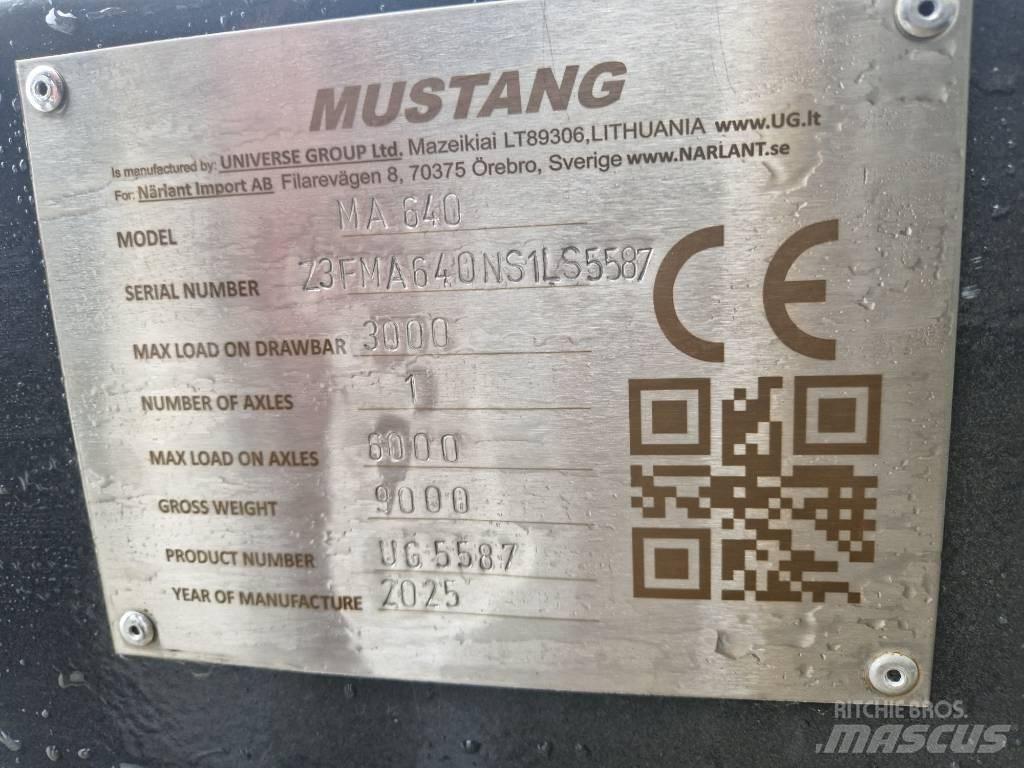 Mustang MA C-640 Inne przyczepy