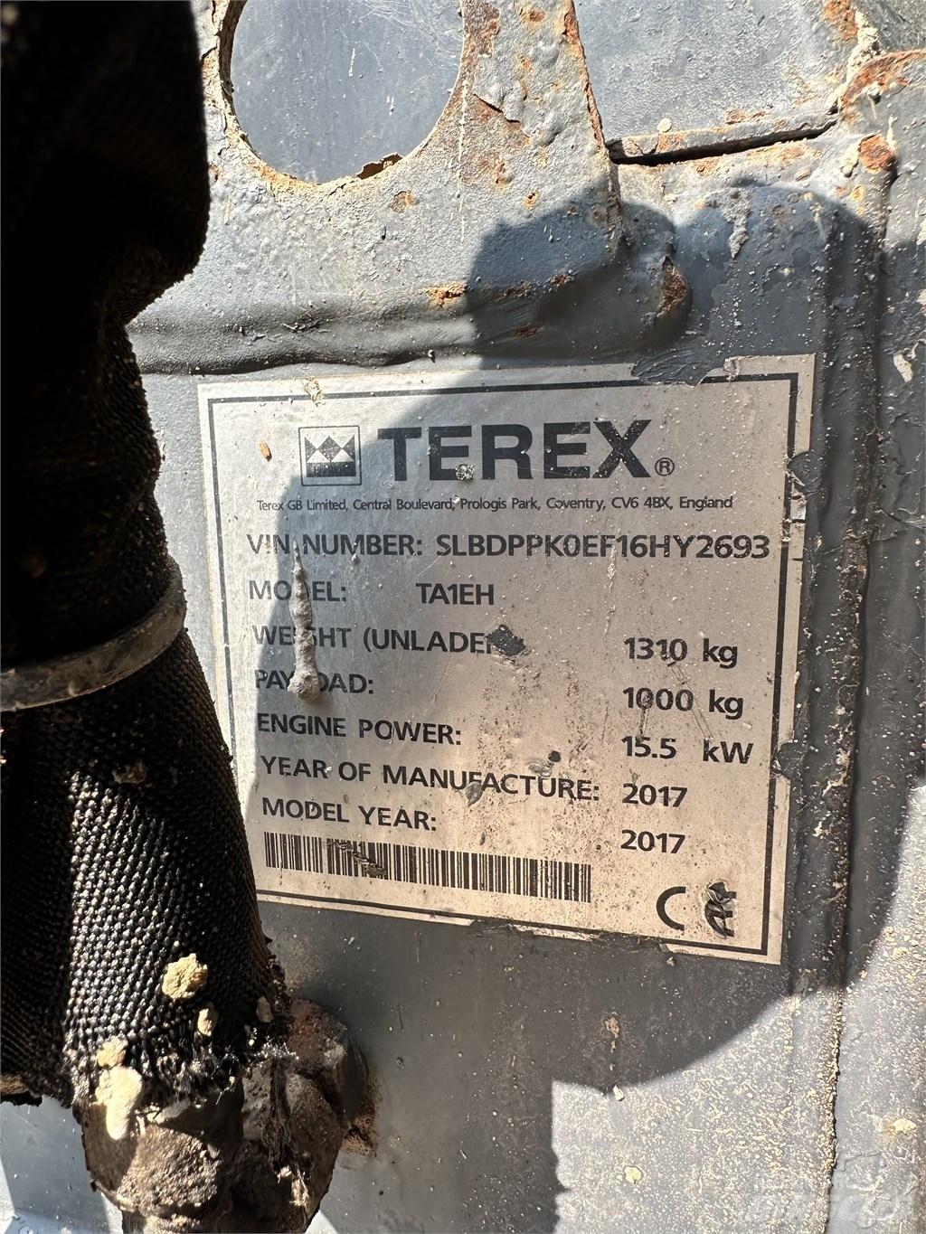 Terex TA 1 EH Wozidła kolebkowe