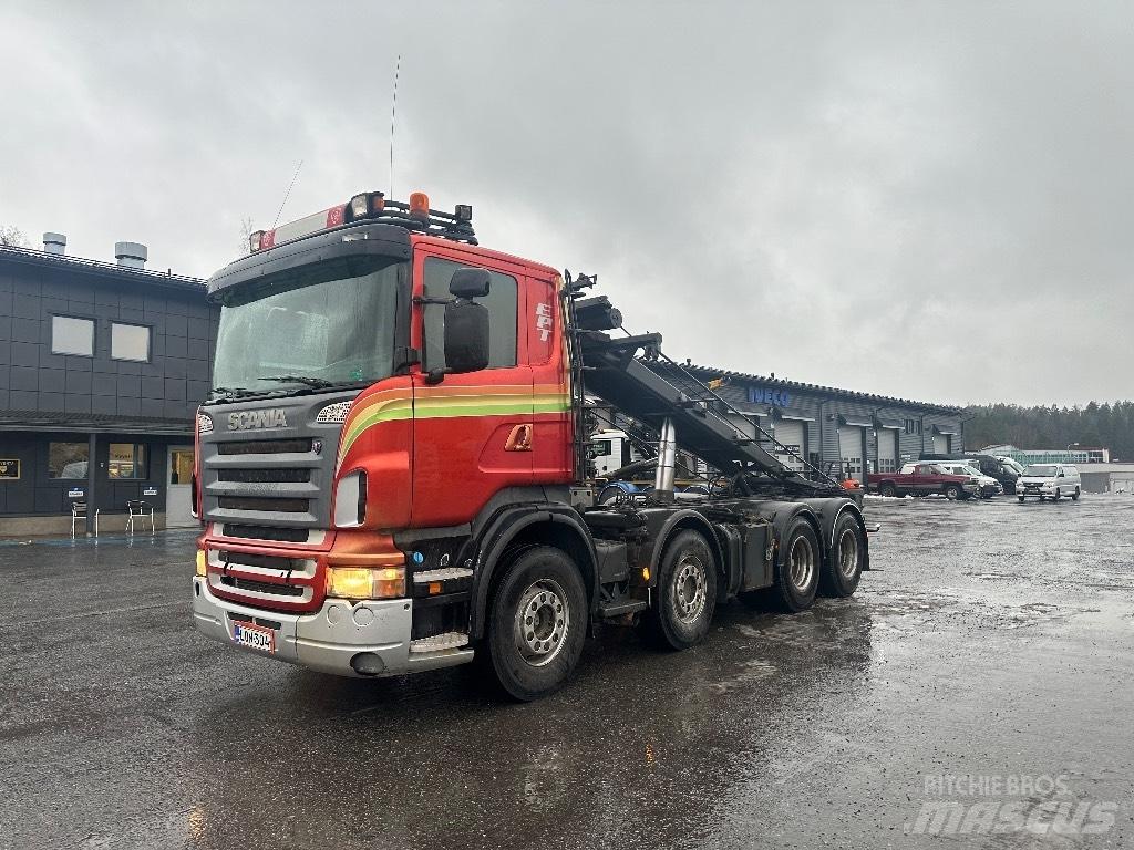 Scania R500 8X4 Ciężarówki z wymienną zabudową