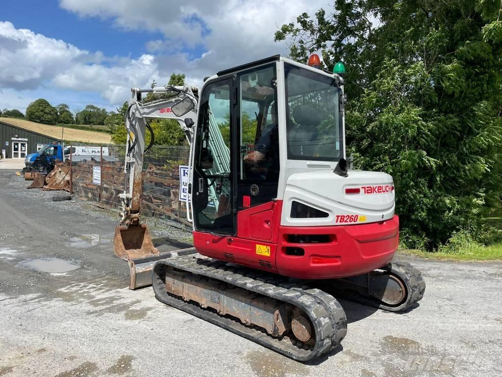 Takeuchi TB 260 Minikoparki