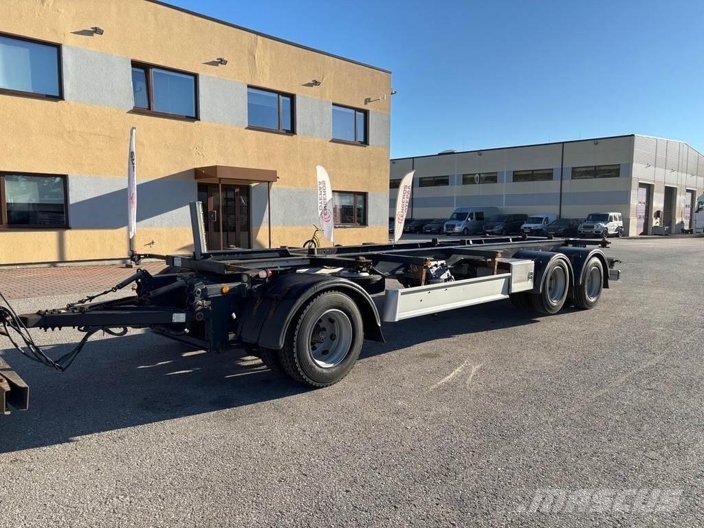 Fliegl 3-AXLE BDF Przyczepy do transportu kontenerów