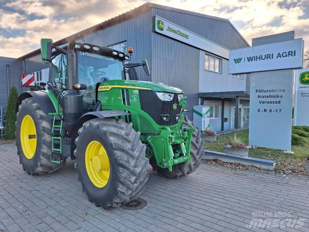 John Deere 6R250 Ciągniki rolnicze
