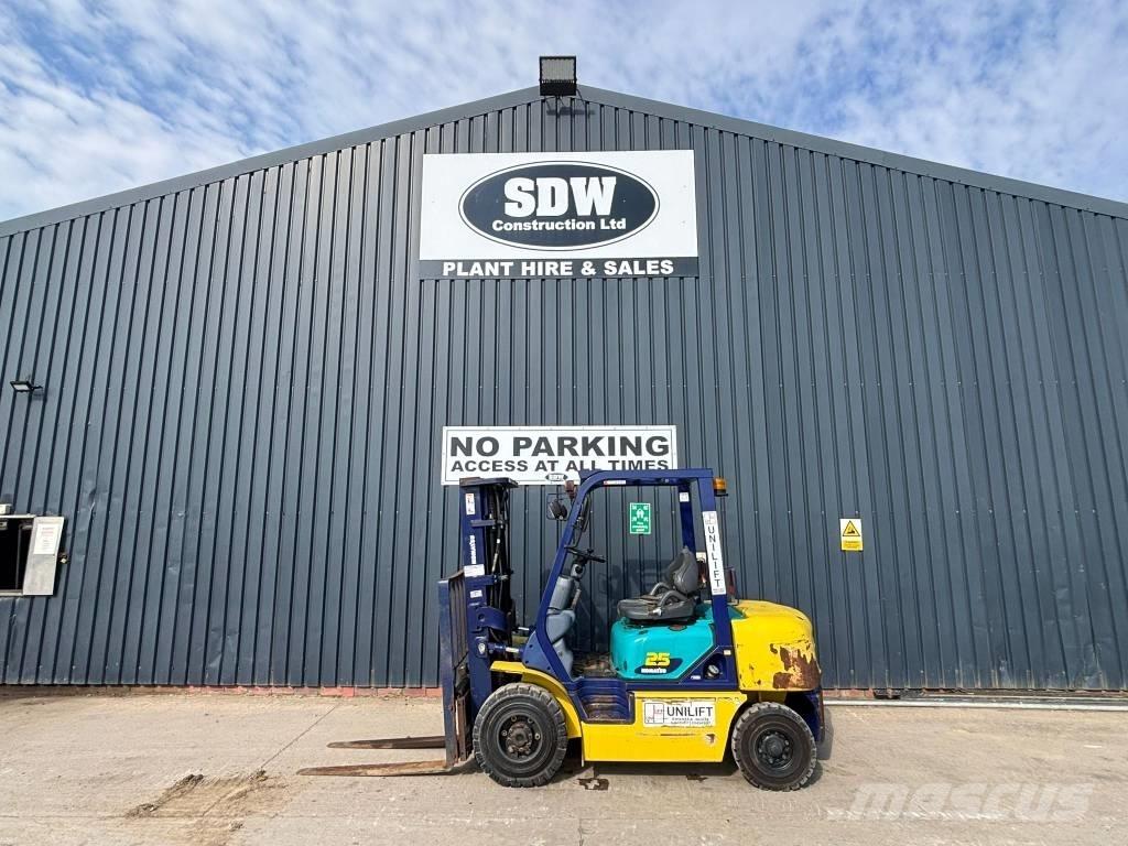 Komatsu FD 25 Diesel Wózki Diesla