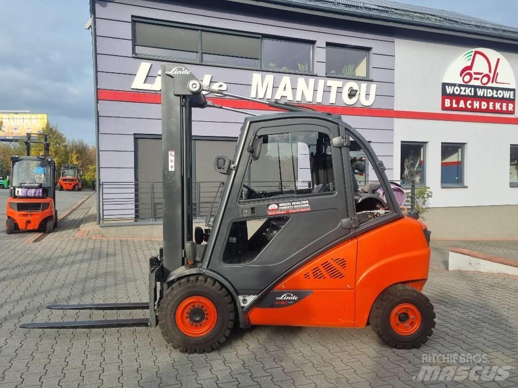 Linde H30T-02 Wózki LPG