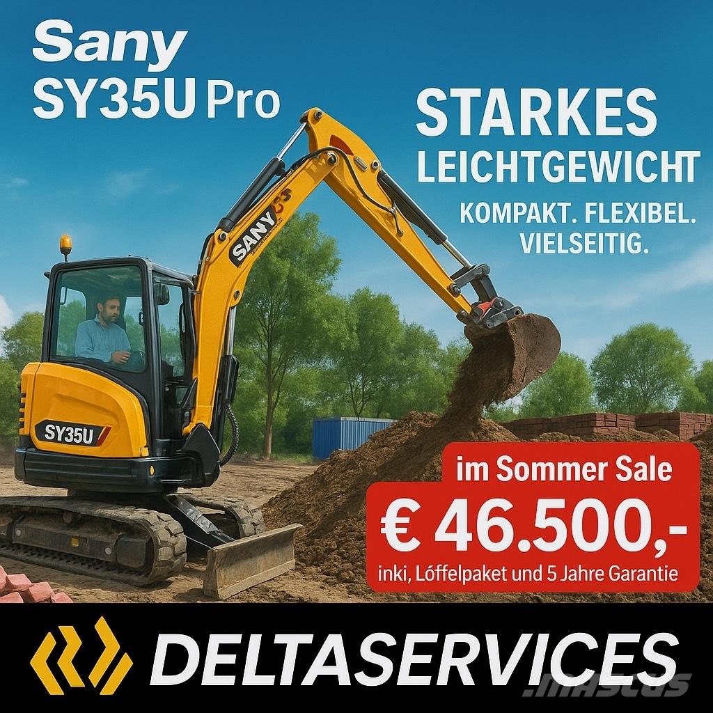 Sany SY 35 U Minikoparki