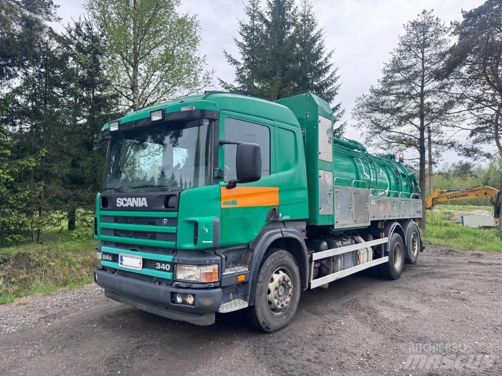 Scania P 114 Kombi / koparki ssące