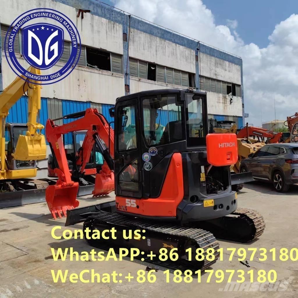 Hitachi ZX 55 U-5 A Minikoparki