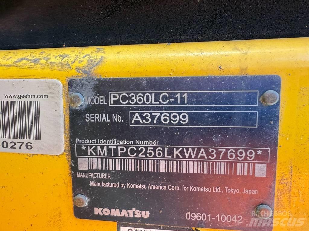 Komatsu PC360LC-11 Koparki gąsienicowe