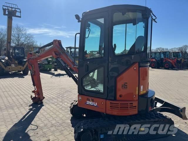 Hitachi ZX 26 U-6 CR Minikoparki