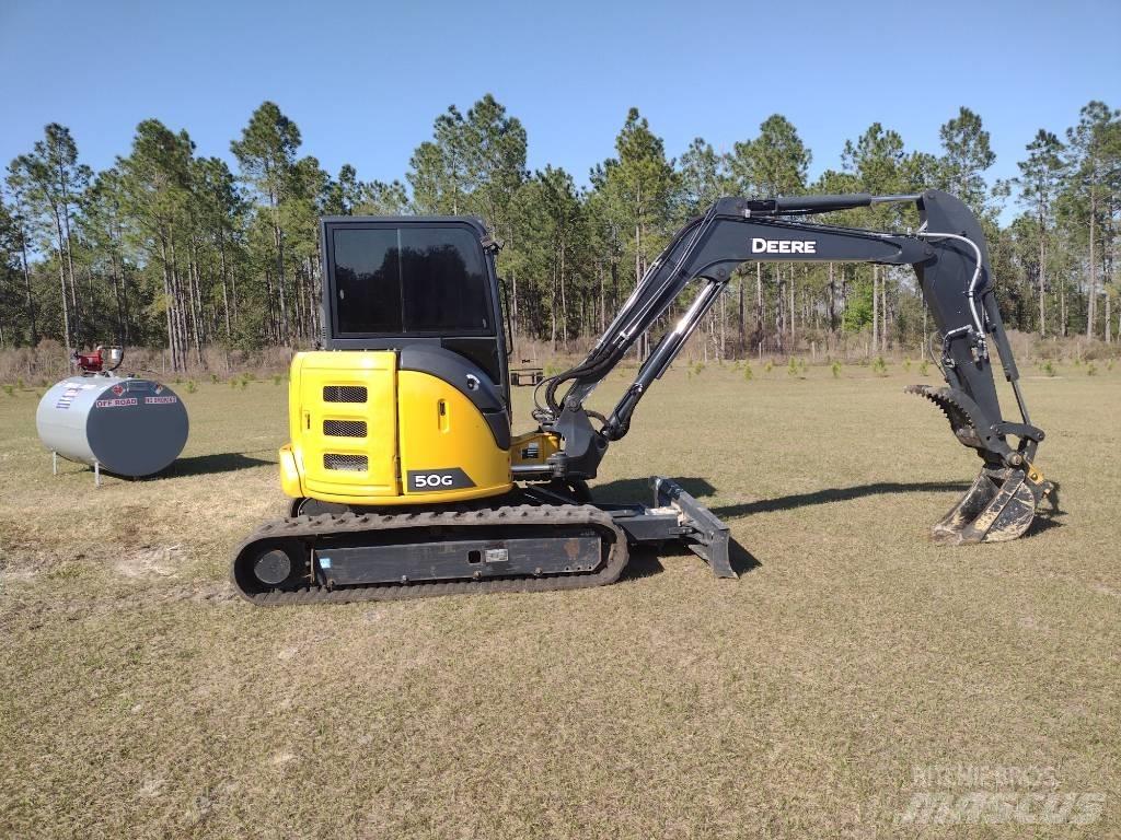 DEERE 50G Minikoparki