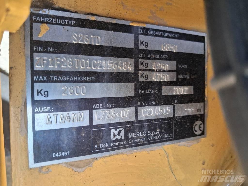 Merlo P 28.8 Ładowarki teleskopowe