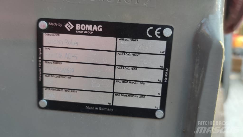 Bomag BW 138 AD Walce inne