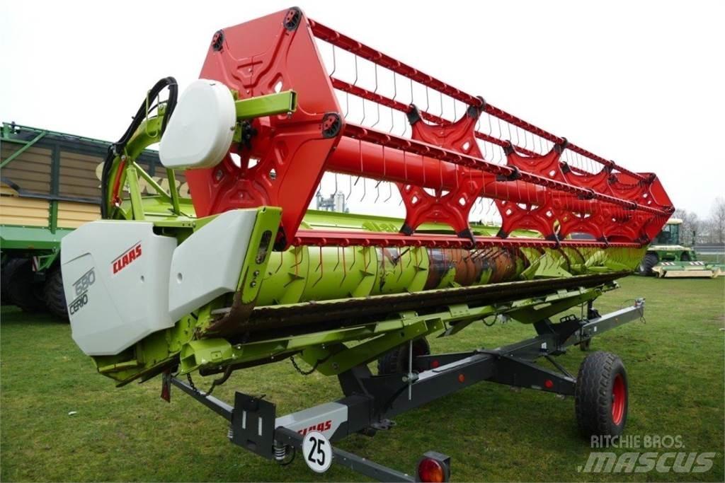 CLAAS Cerio 680 Głowice do harwesterów