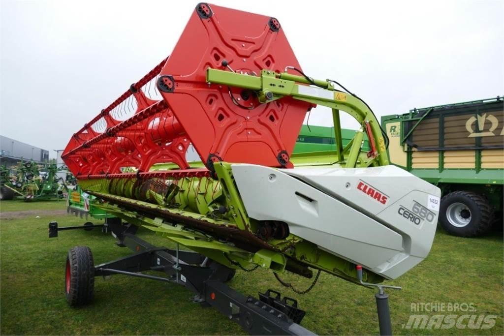 CLAAS Cerio 680 Głowice do harwesterów