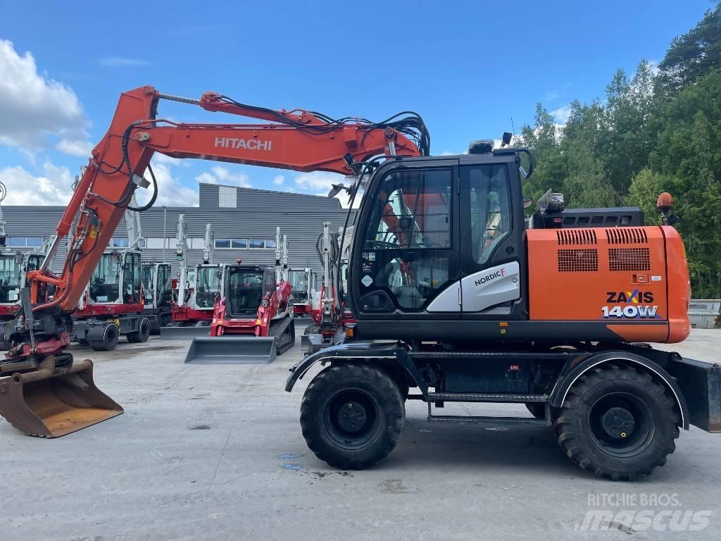 Hitachi ZX 140 W-6 Koparki kołowe