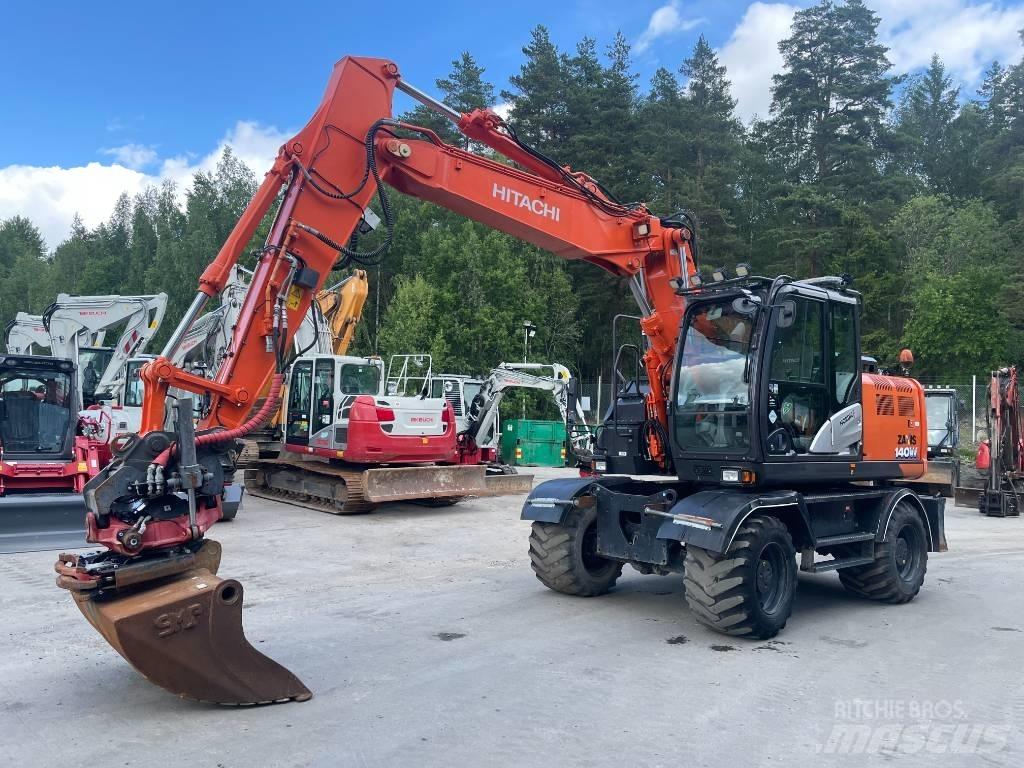 Hitachi ZX 140 W-6 Koparki kołowe