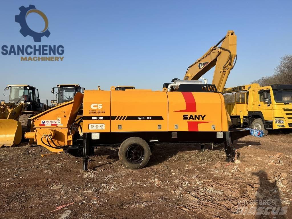 Sany HBT 80 C Samojezdne pompy do betonu