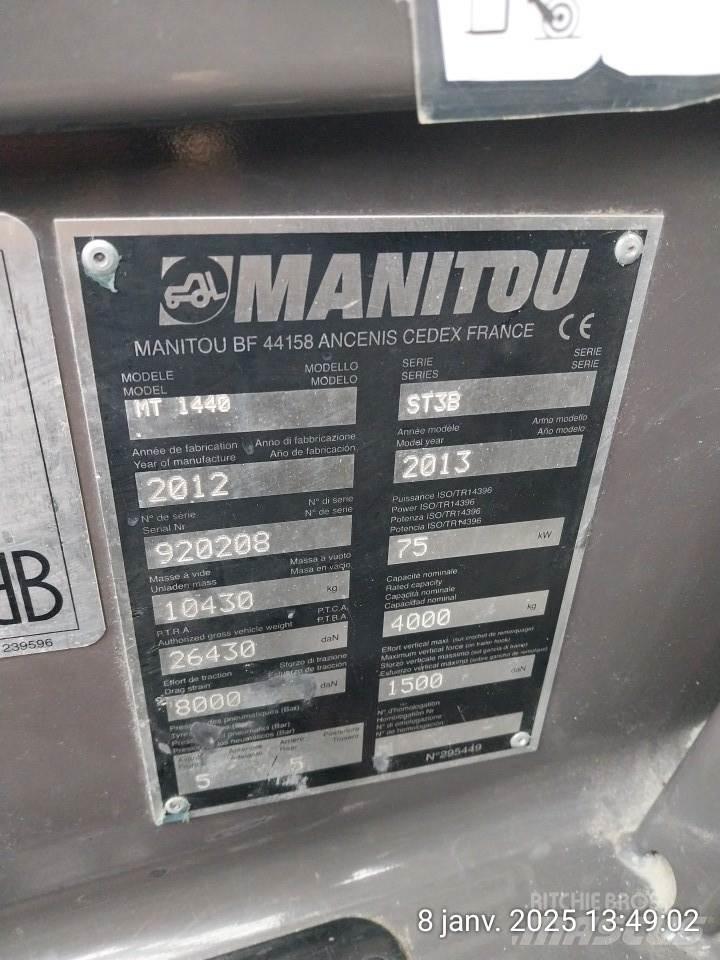 Manitou MT1440 Ładowarki teleskopowe