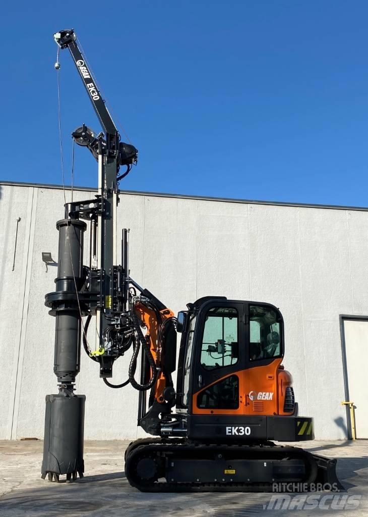  GEAX EK30 Wiertnice do palowania