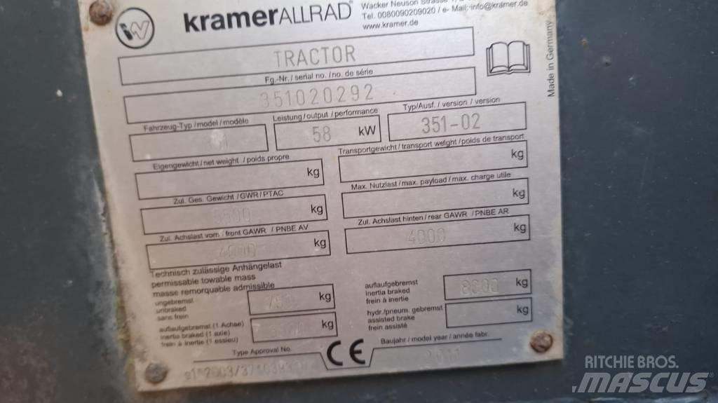 Kramer 480 Ładowarki kołowe