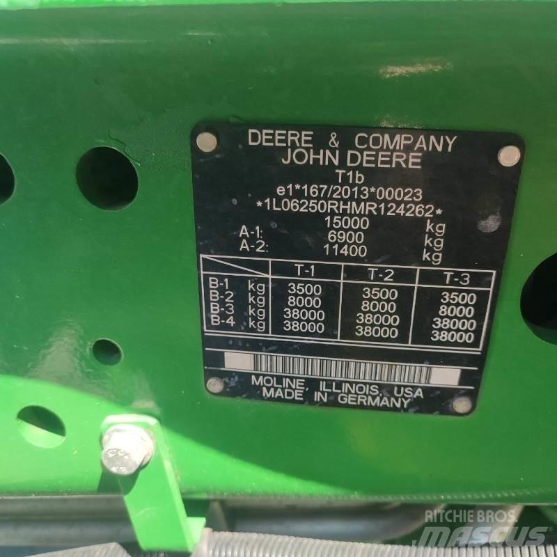 John Deere 6250R Ciągniki rolnicze