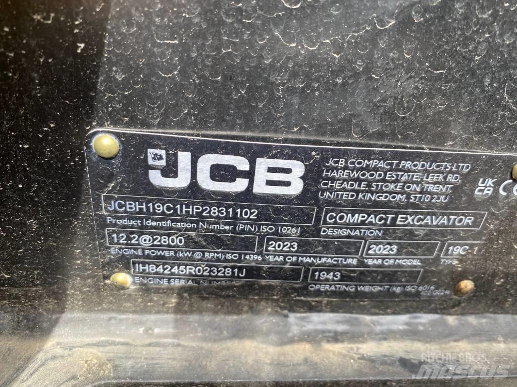 JCB 19 C-1 Minikoparki