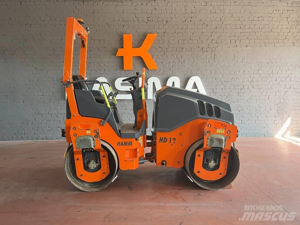Hamm HD 12 VV Walce dwubębnowe