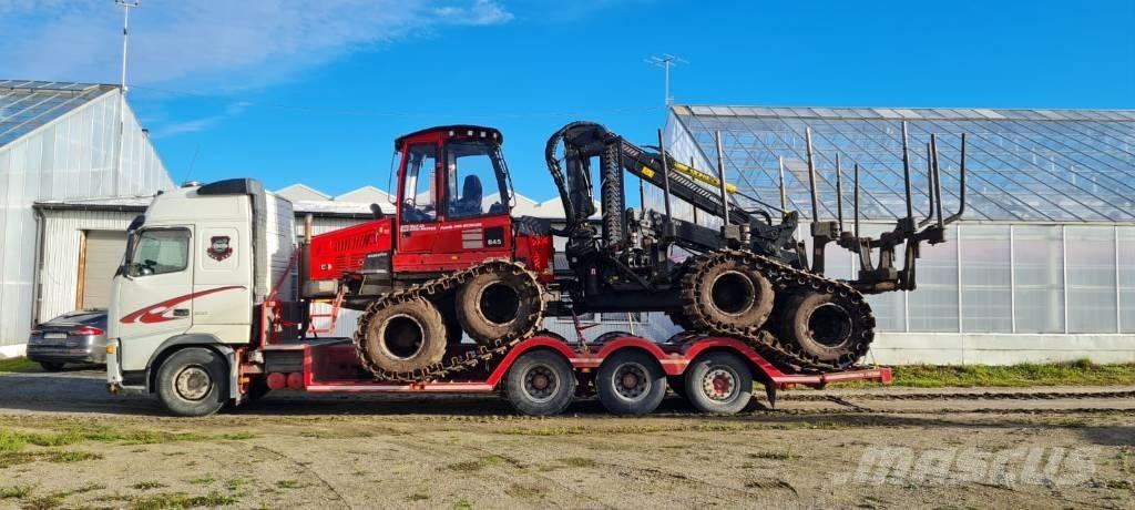 Volvo FH 12 500 Samochody do przewozu maszyn leśnych