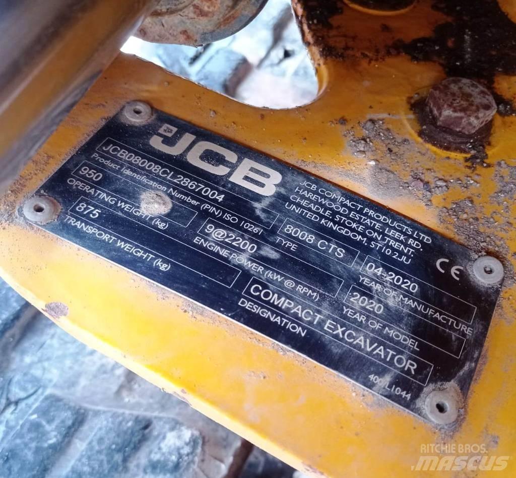 JCB 8008 CTS Minikoparki