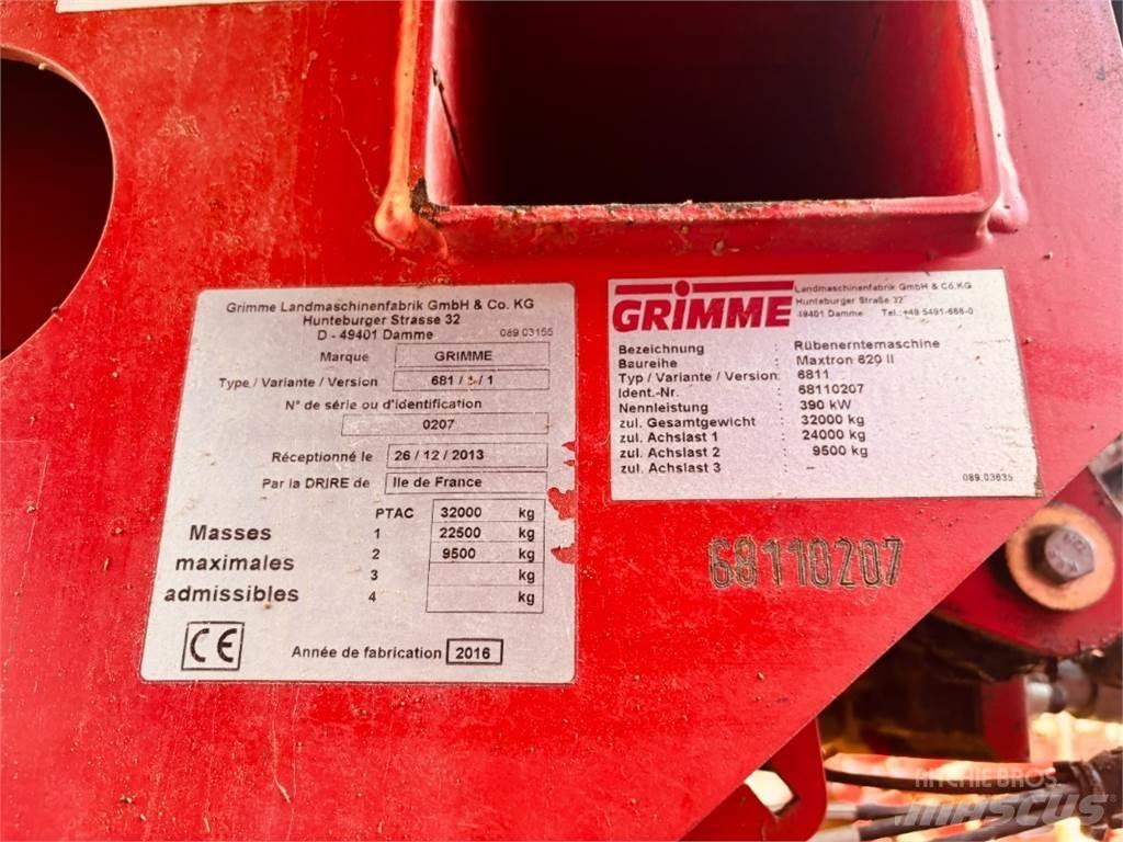 Grimme MAXTRON 620 Kombajny buraczane
